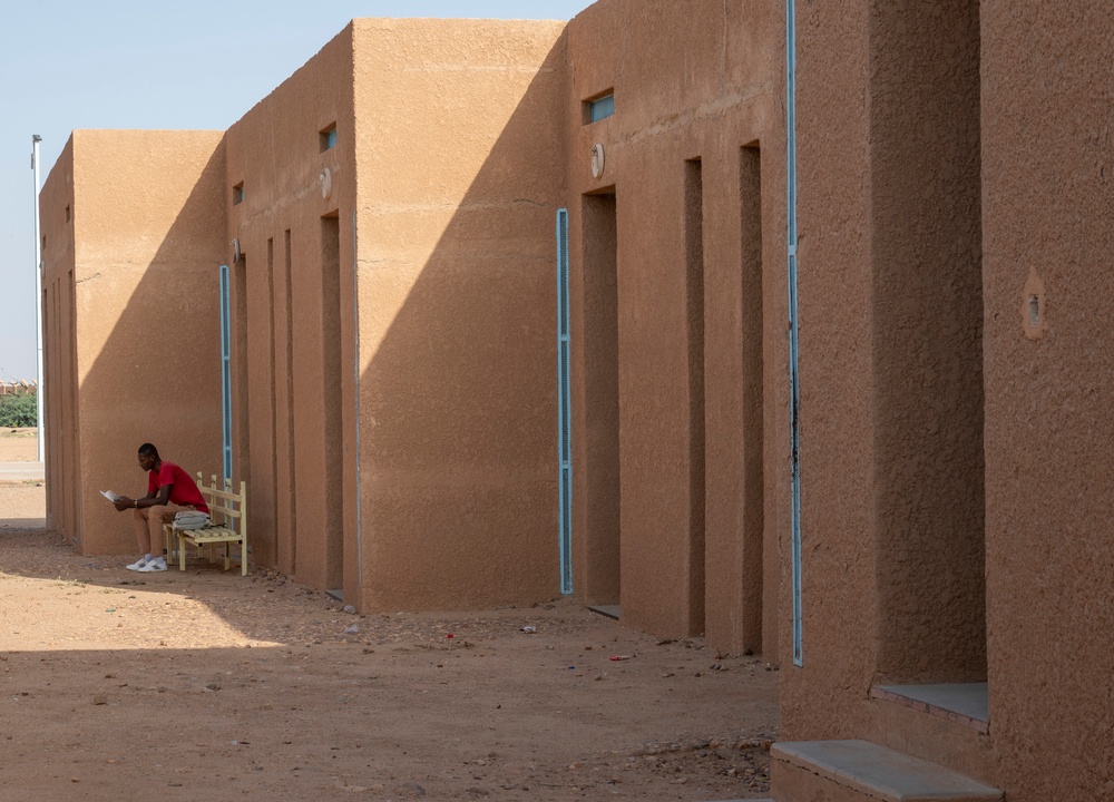 AB 201 donates mattresses to Agadez Mining School