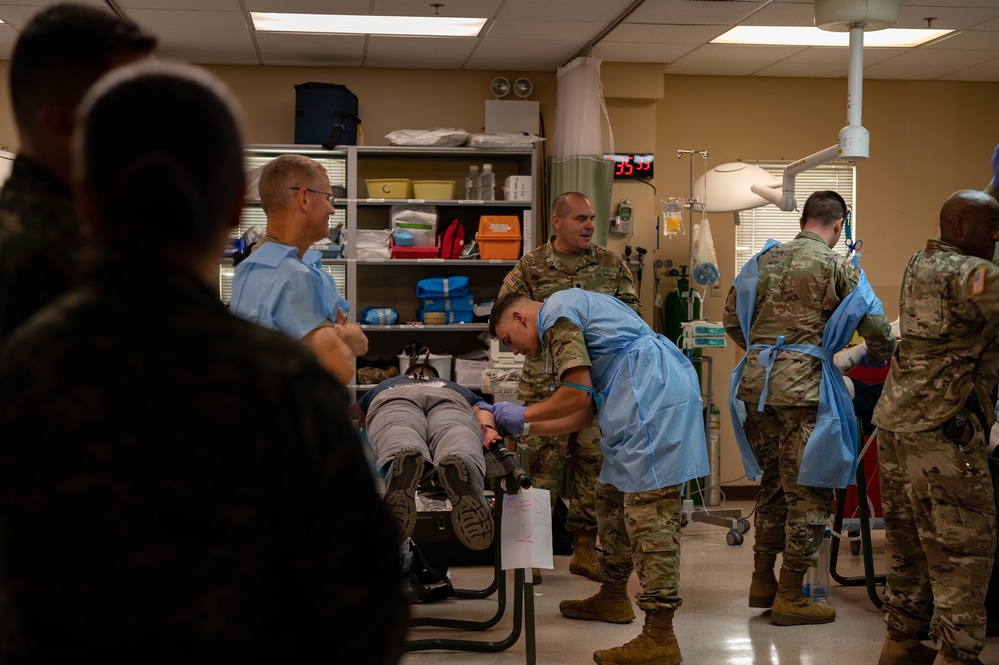 JTF-Bravo Emergency Response Teams during simulated incident