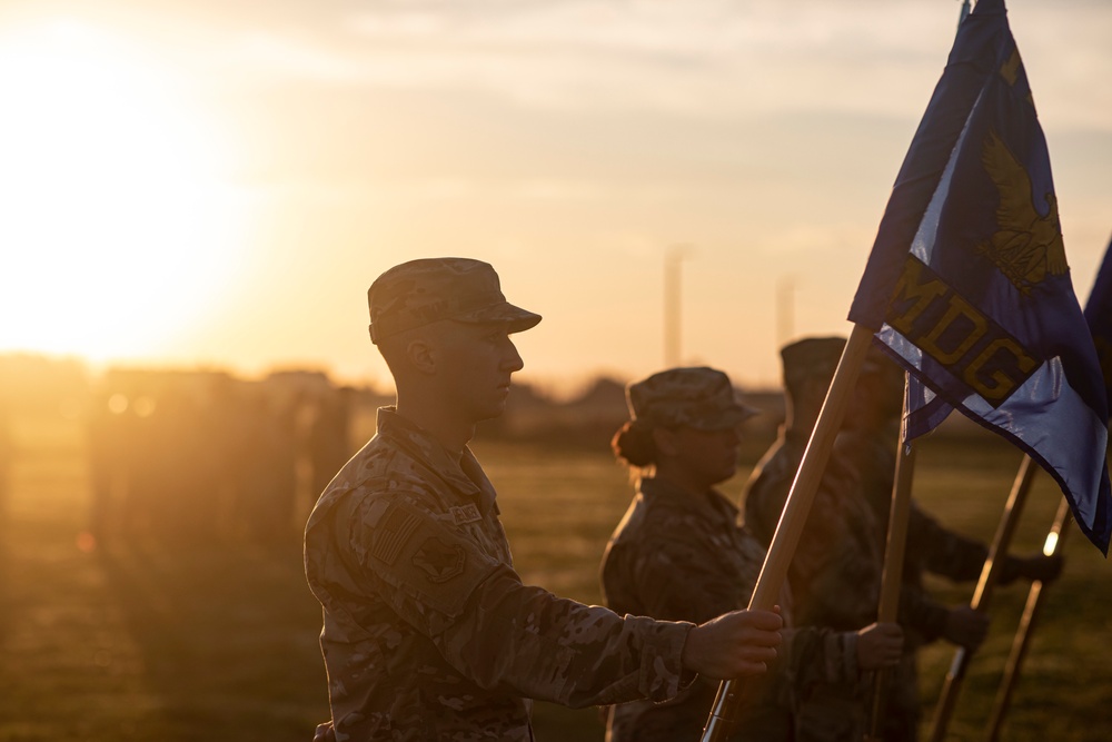 New Jersey National Guard Soldiers and Airmen prepare for Military Review