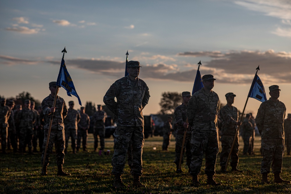 New Jersey National Guard Soldiers and Airmen prepare for Military Review