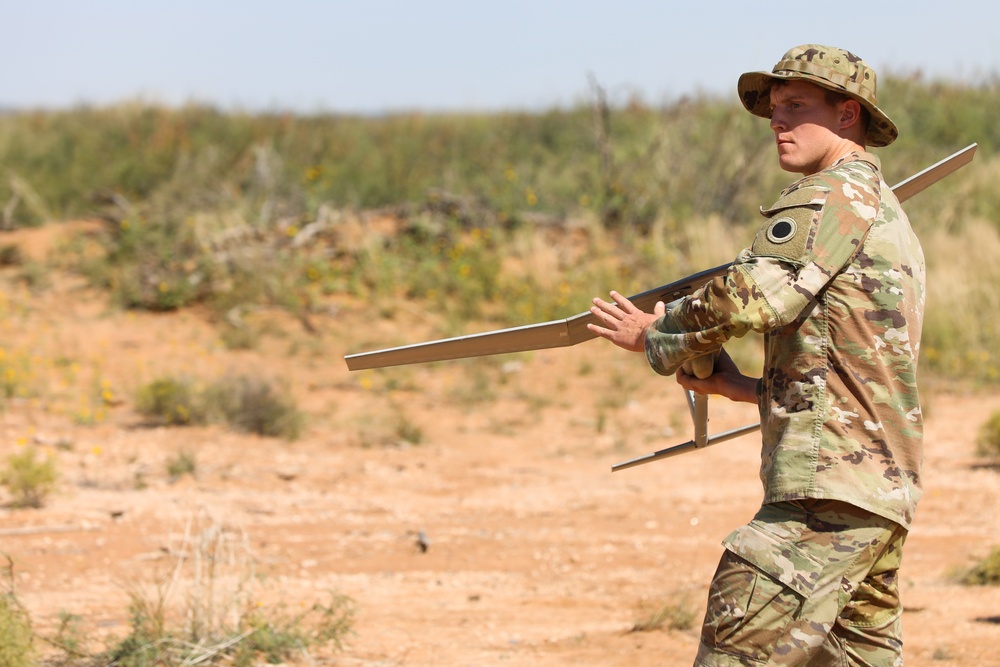 Soldiers get bird's eye view during training