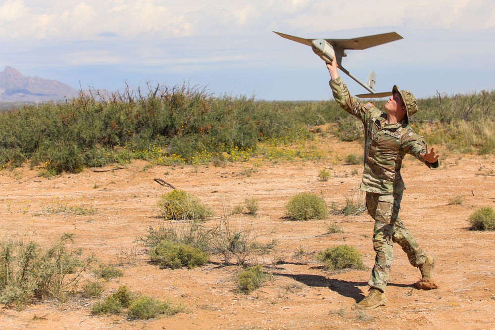 Soldiers get bird's eye view during training