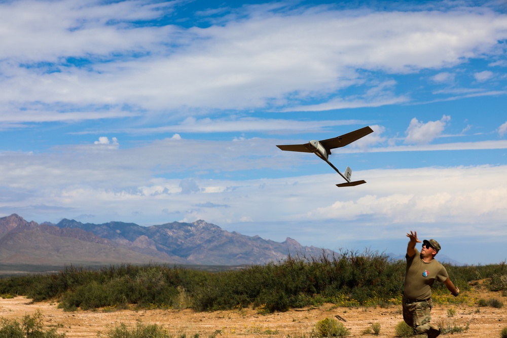 Soldiers get bird's eye view during training