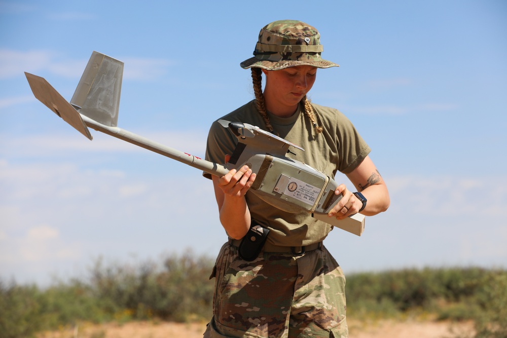 Soldiers get bird's eye view during training