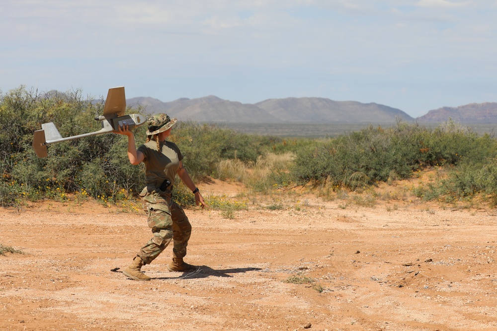 Soldiers get bird's eye view during training