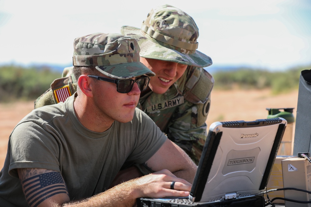 Soldiers get bird's eye view during training