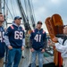 New England Patriots visit USS Constitution