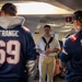 New England Patriots visit USS Constitution