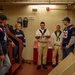 New England Patriots visit USS Constitution