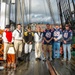 New England Patriots visit USS Constitution