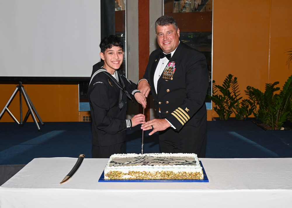 NAS Sigonella hosts U.S. Navy 247th Birthday Ball