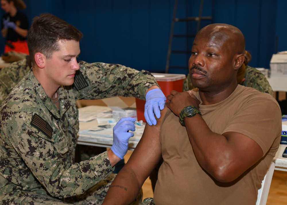 NAS Sigonella holds Seasonal Shot Exercise