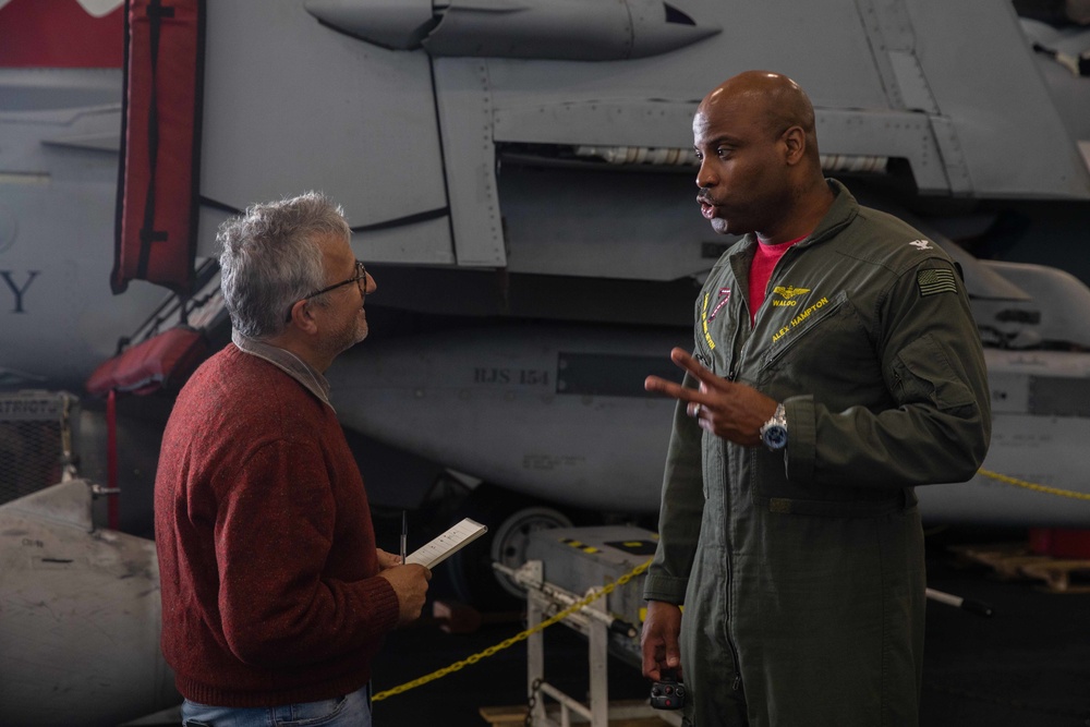 Daily Operations Onboard USS George H.W. Bush (CVN 77)