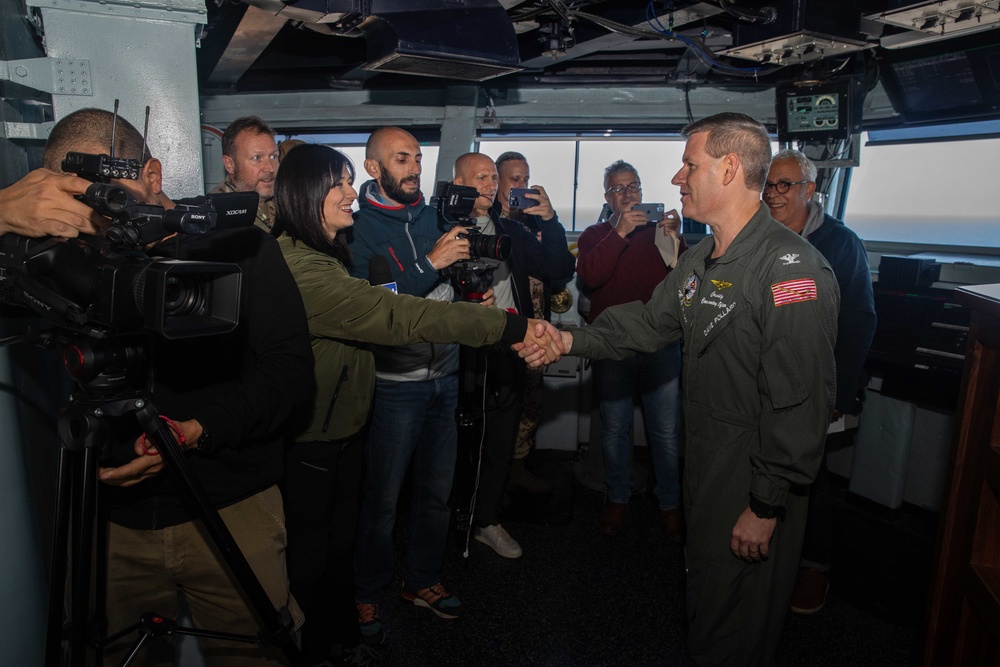 Daily Operations Onboard USS George H.W. Bush (CVN 77)