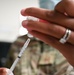 Flu shots available for active duty, first responders, high-risk personnel