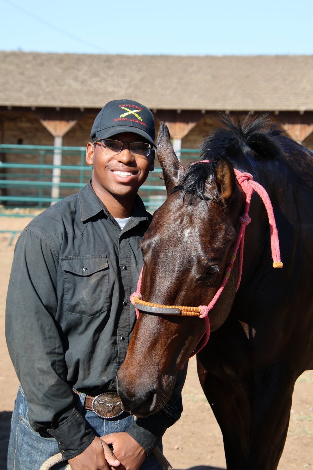 A Soldier and his horse
