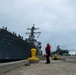 USS Makin Island Line Handling