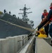 USS Makin Island Line Handling