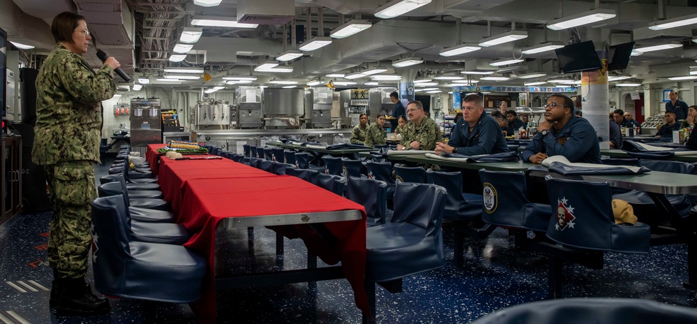 USS Makin Island Celebrates Navy's Birthday