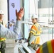 Rear Adm. Lore Aguayo Tours Walter Reed Construction