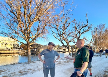 FEMA Administrator Deanne Criswell Visits Fort Myers Beach