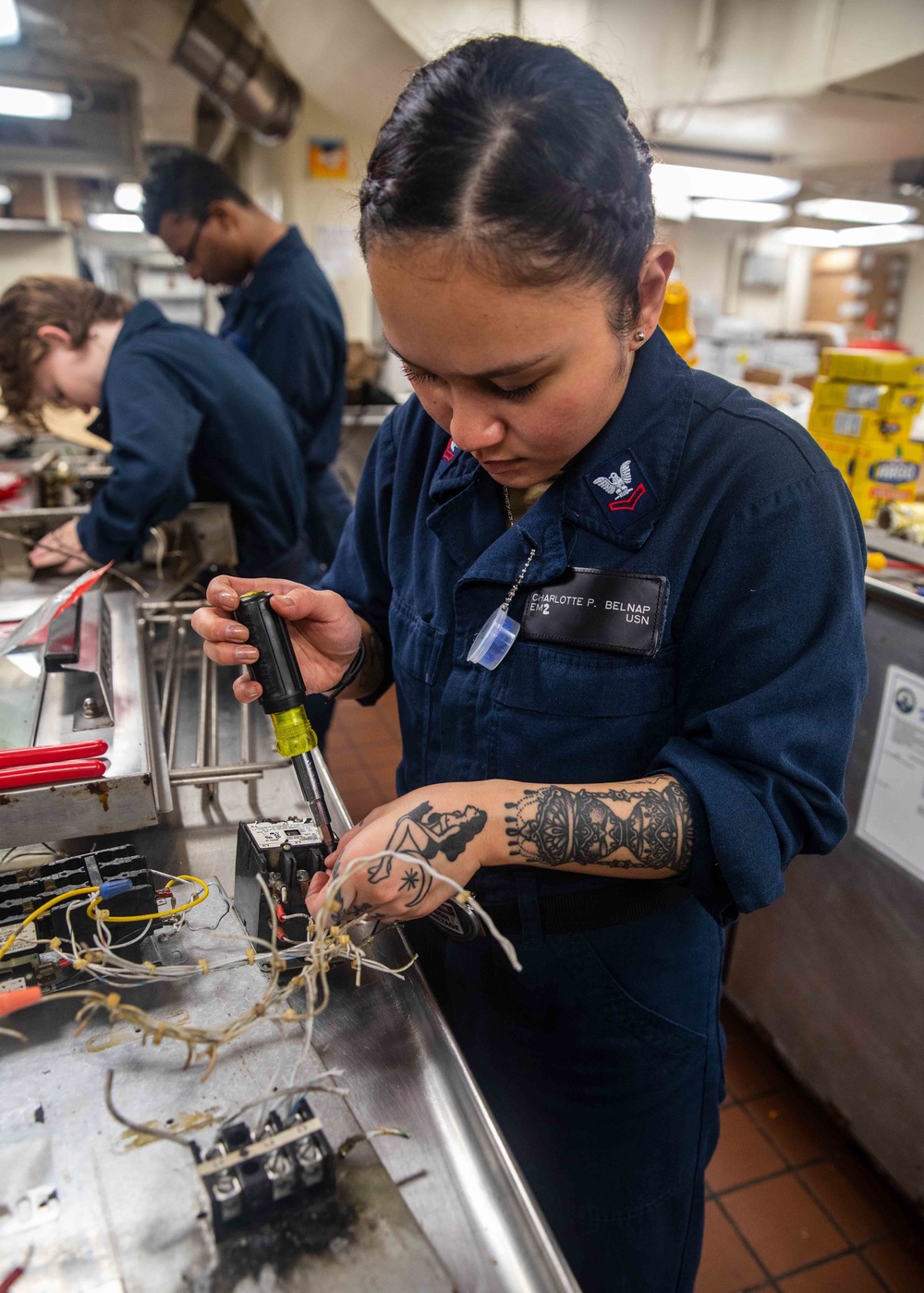 Daily Operations Onboard USS George H.W. Bush (CVN 77)