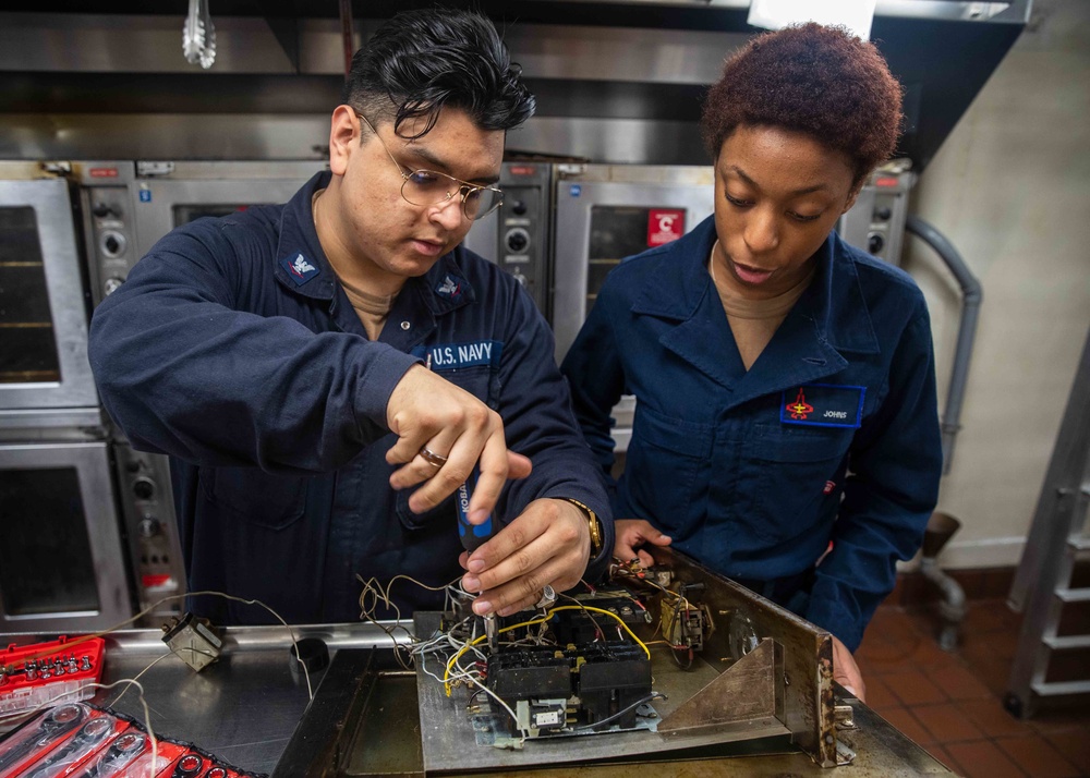 Daily Operations Onboard USS George H.W. Bush (CVN 77)