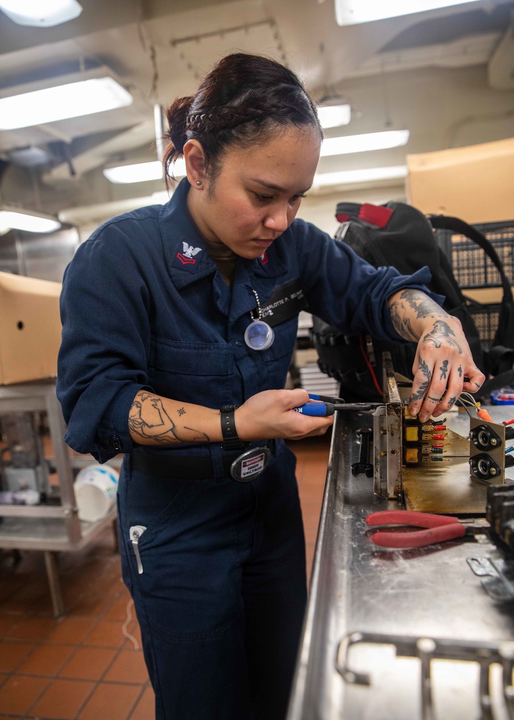 Daily Operations Onboard USS George H.W. Bush (CVN 77)