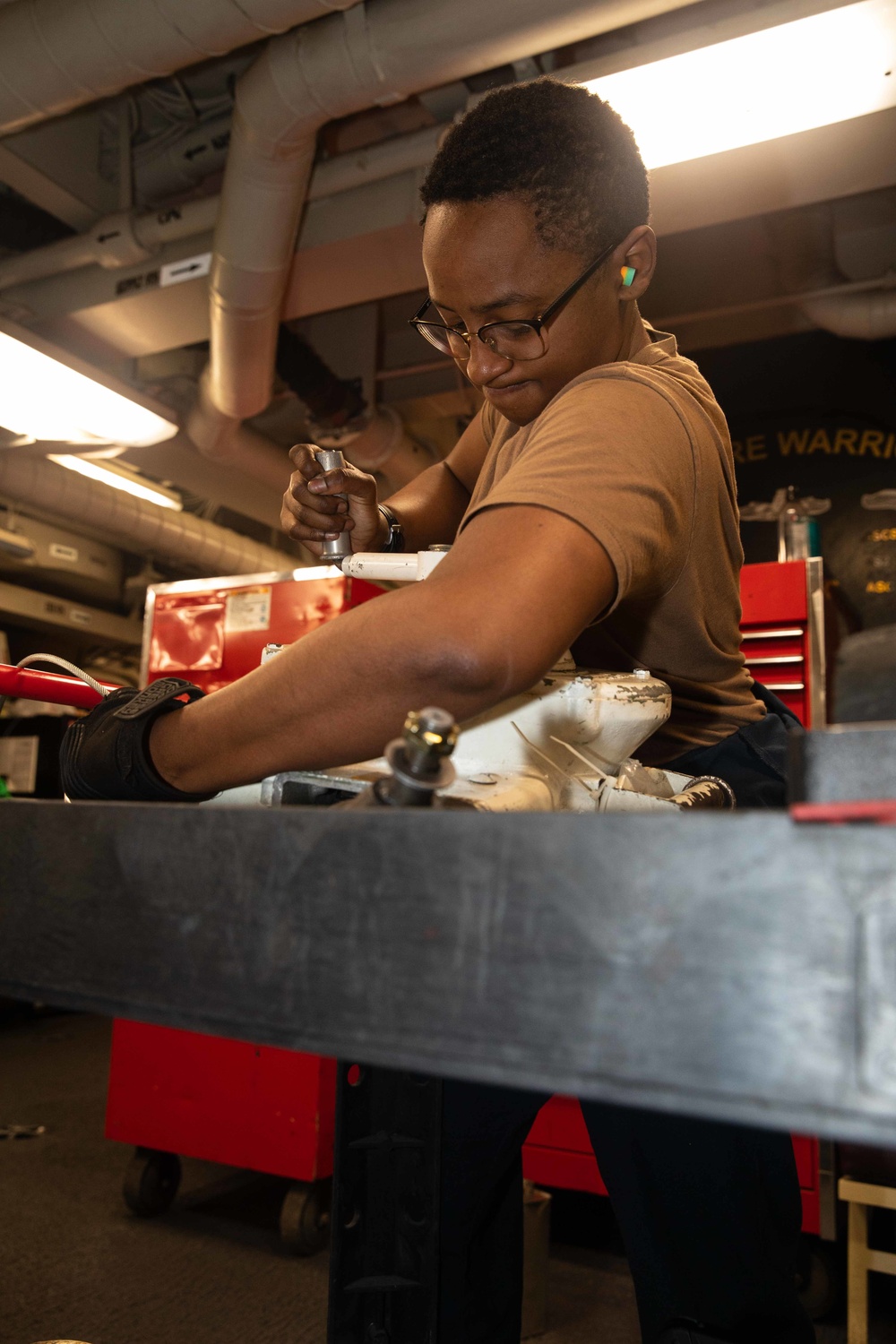 Daily Operations Onboard USS George H.W. Bush (CVN 77)