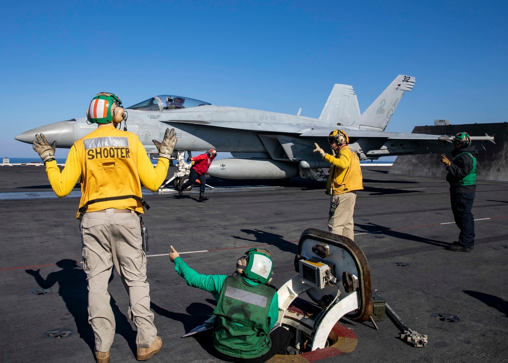 Daily Operations aboard USS George H.W. Bush (CVN 77)