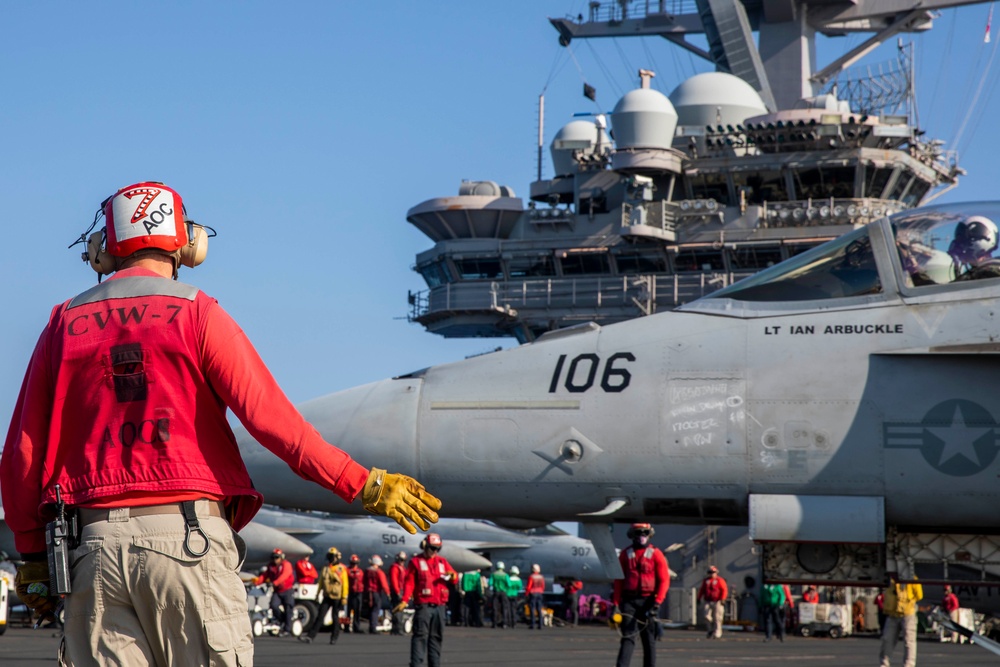 Daily Operations aboard USS George H.W. Bush (CVN 77)