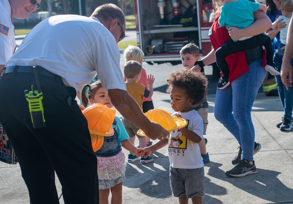 Keesler Firefighters promote fire safety