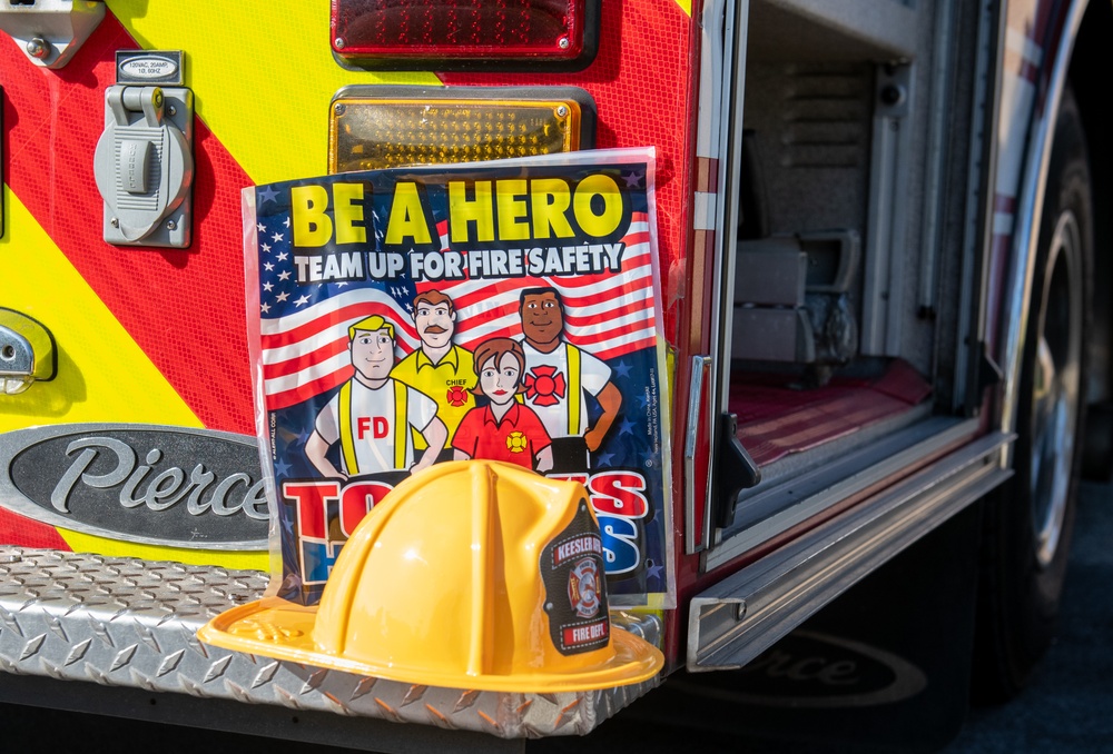 Keesler Firefighters promote fire safety