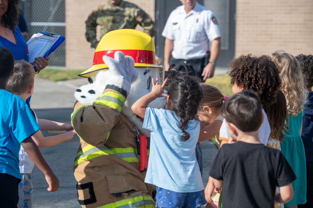 Keesler Firefighters promote fire safety