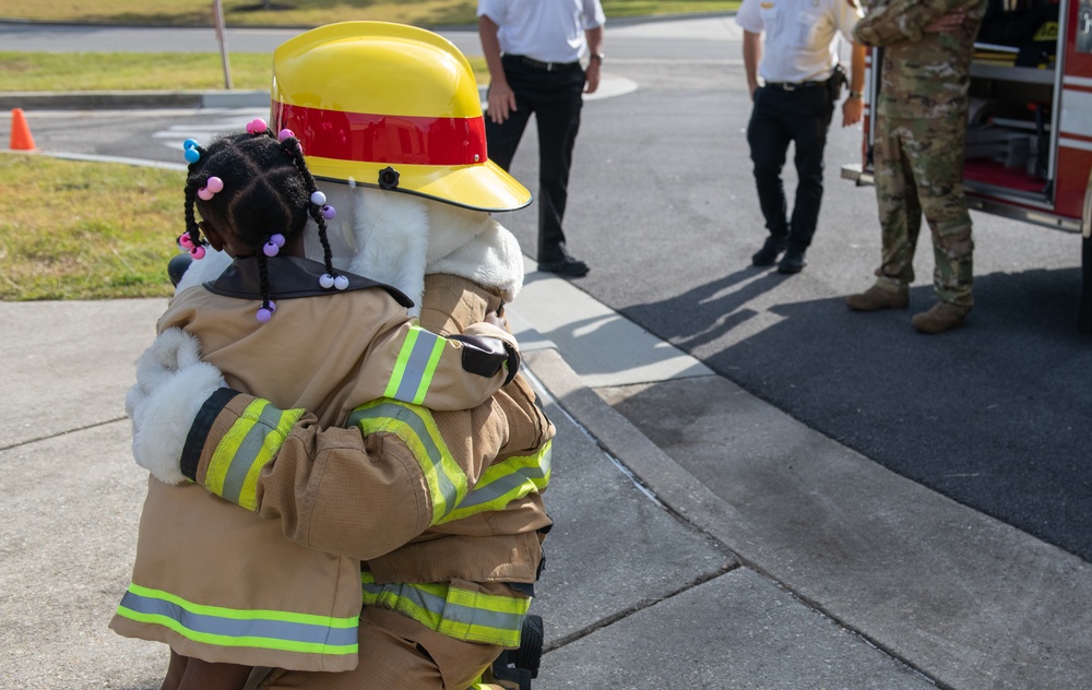 Keesler Firefighters promote fire safety