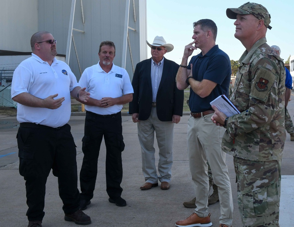 Secretary Nash visits Altus AFB