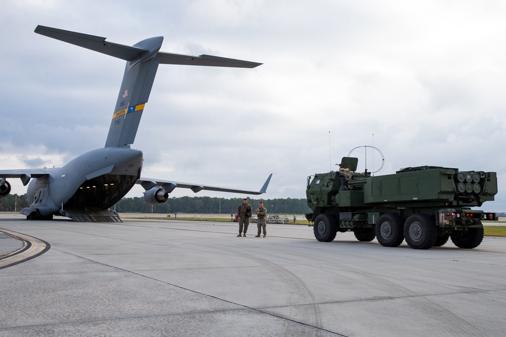 Rolling Thunder 23-1: C-17 transports HIMARS