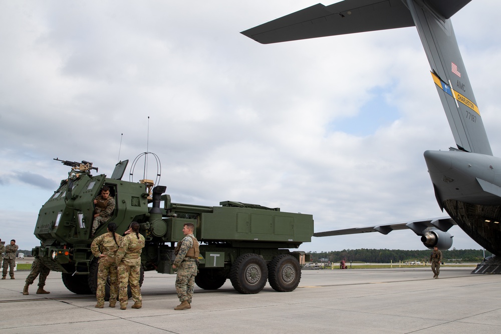 Rolling Thunder 23-1: C-17 transports HIMARS