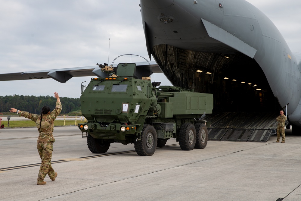 Rolling Thunder 23-1: C-17 transports HIMARS