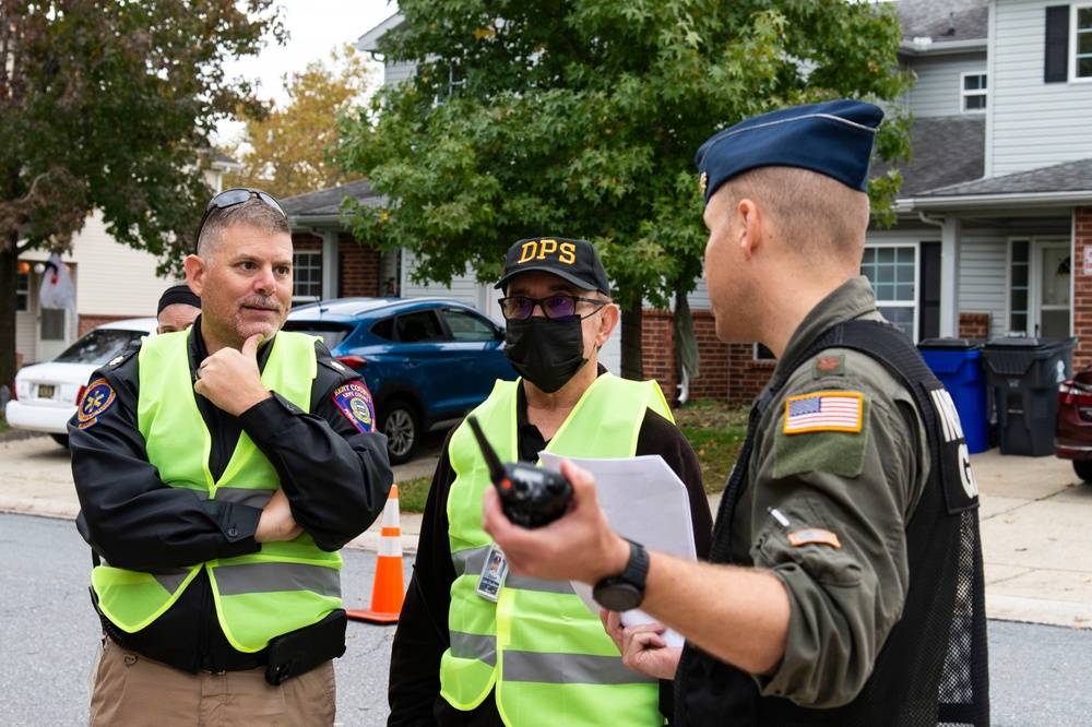 Team Dover, community first responders work together in active shooter exercise