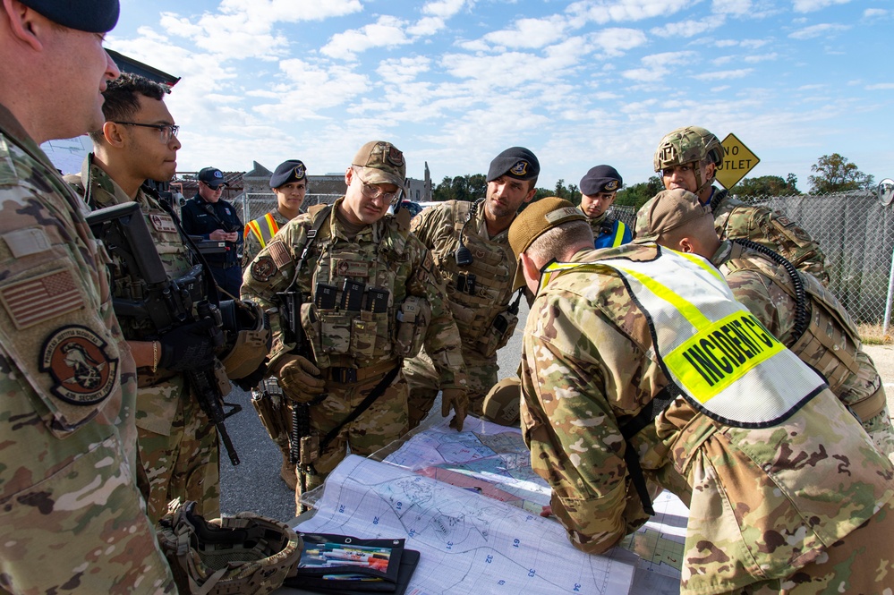 Team Dover, community first responders work together in active shooter exercise