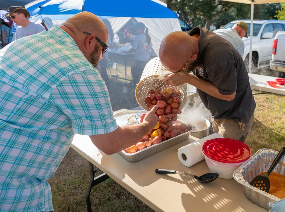 81st FSS hosts Tails 'N Ales Annual Shrimp Cook-off