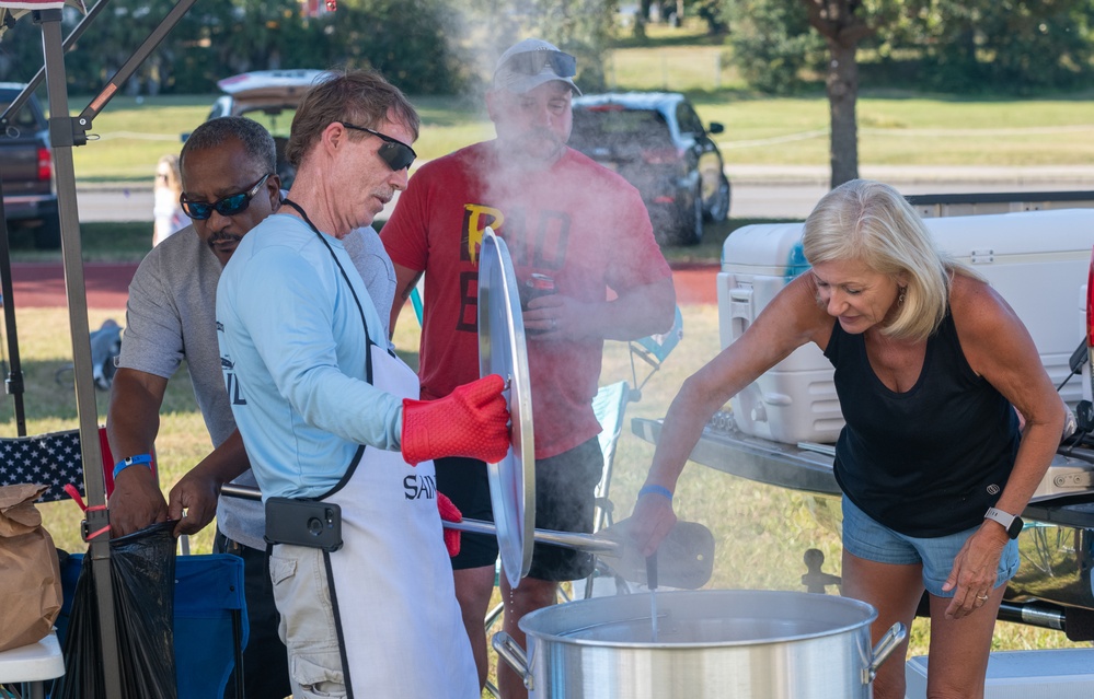 81st FSS hosts Tails 'N Ales Annual Shrimp Cook-off