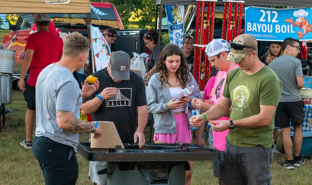 81st FSS hosts Tails 'N Ales Annual Shrimp Cook-off