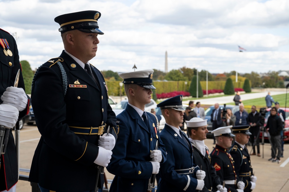 Secretary Austin hosts Estonian Defense Minister Hanno Pevkur