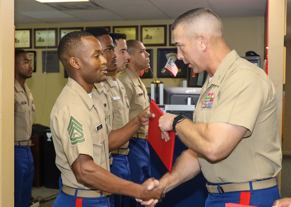 Marines of Recruiting Station Fort Lauderdale Recognized