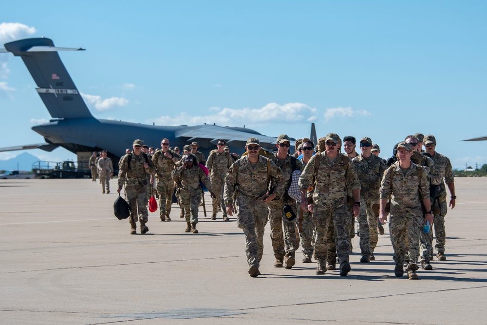 355th Wing and 563rd Rescue Group redeployment