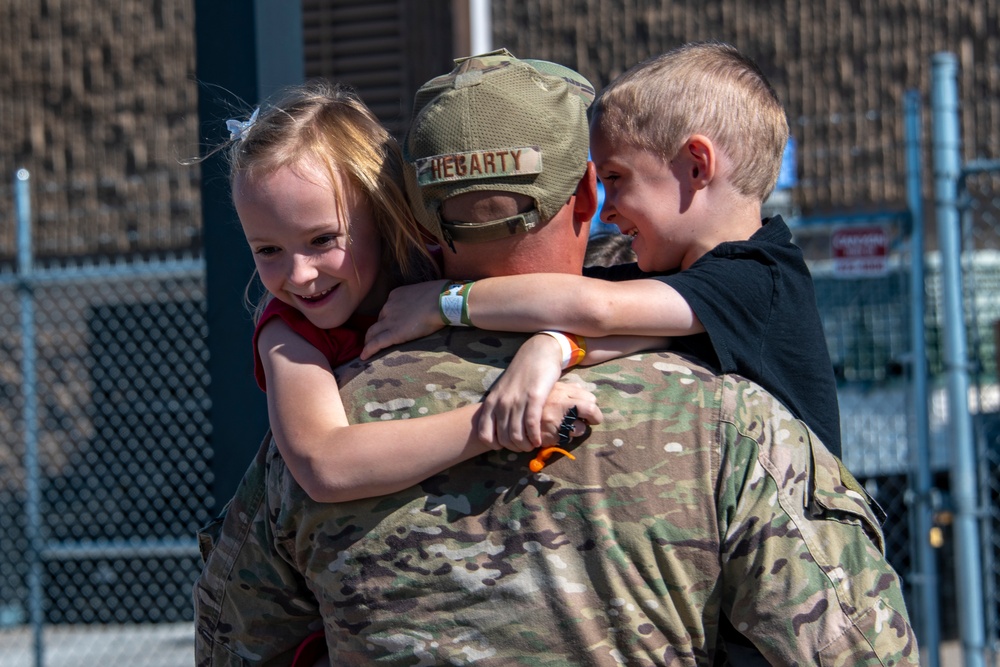 355th Wing and 563rd Rescue Group redeployment