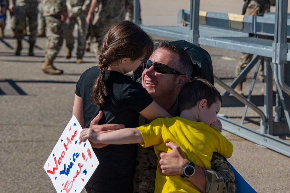 355th Wing and 563rd Rescue Group redeployment