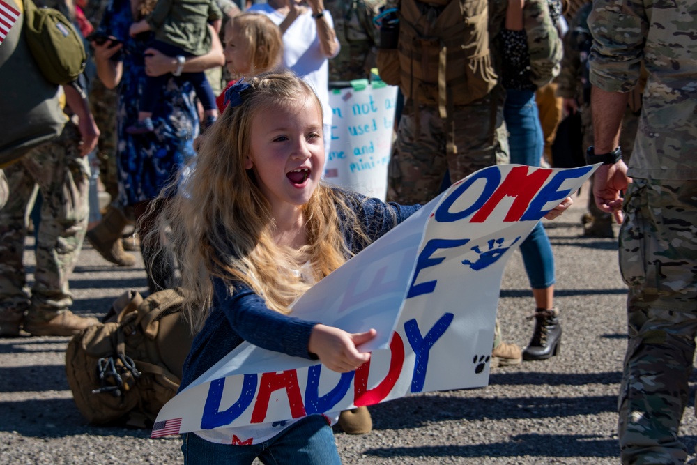 355th Wing and 563rd Rescue Group redeployment